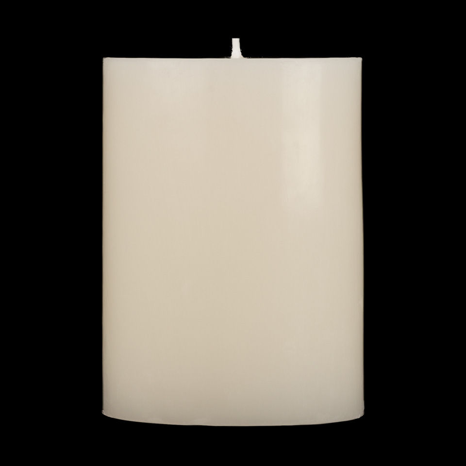 3x4 Ivory Pillar Candle