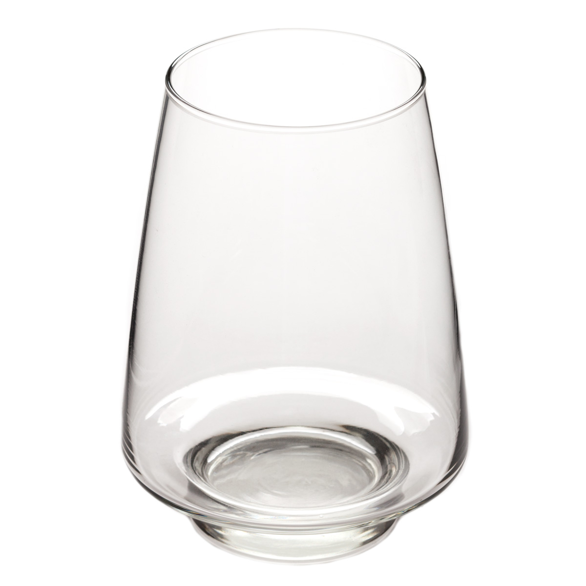 Libbey Glass Pyramid Vase