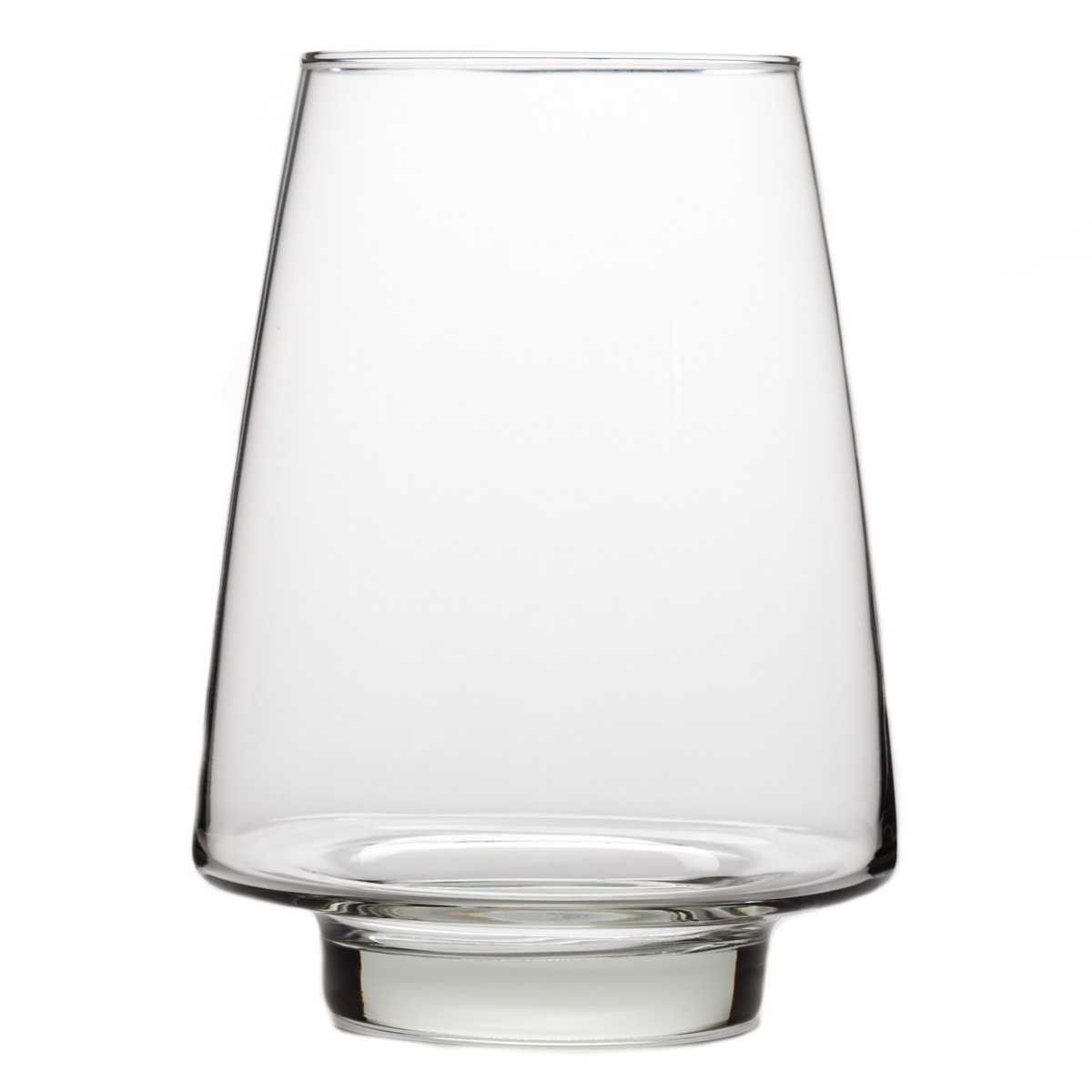 Libbey Glass Pyramid Vase