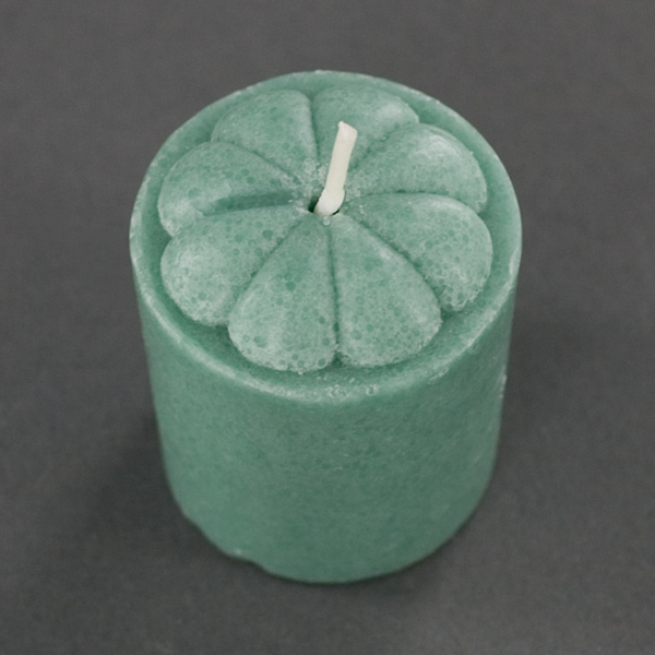 Honeydew Scented Votive Candles Green Turquoise