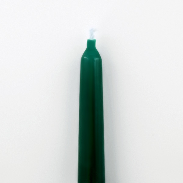 12 Inch Hunter Green Taper Candles Green Tapers