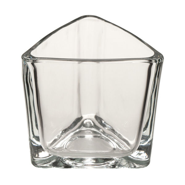 Libbey Triangle Votive Container Tealight Votive Candle Holder
