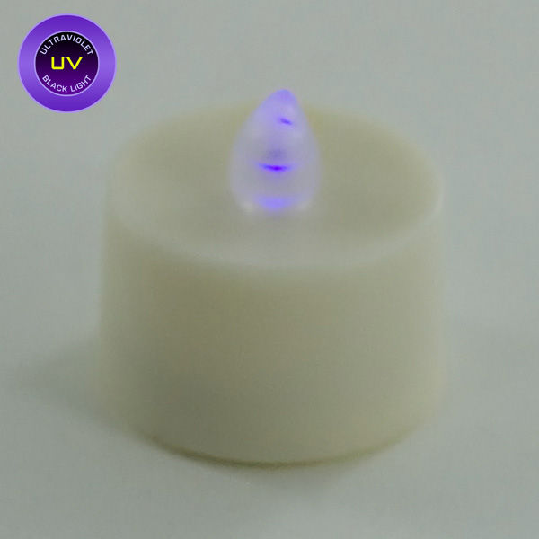 Battery Operated Tea Light Candle UV Black Light