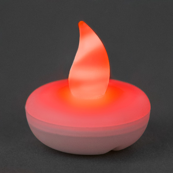 Flickering Red Floating LED Light