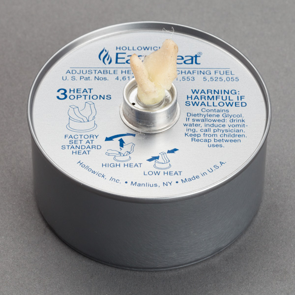 Easy Heat Adjustable Wick Liquid Chafing Fuel M Restaurant Candles