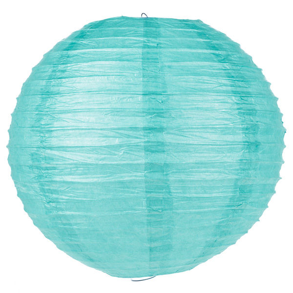 12 Inch Tiffany Blue Paper Lantern