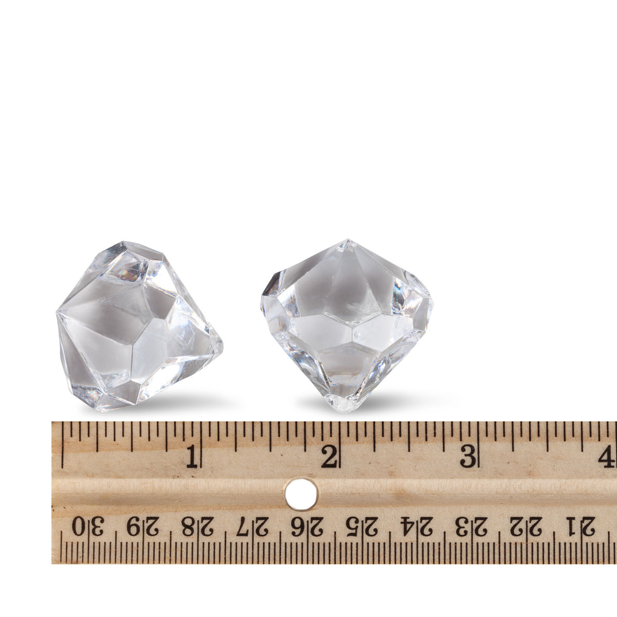 Large Clear Acrylic Diamonds Decorative Gems