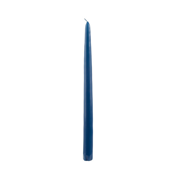 12 Inch Cobalt Blue Taper Candle
