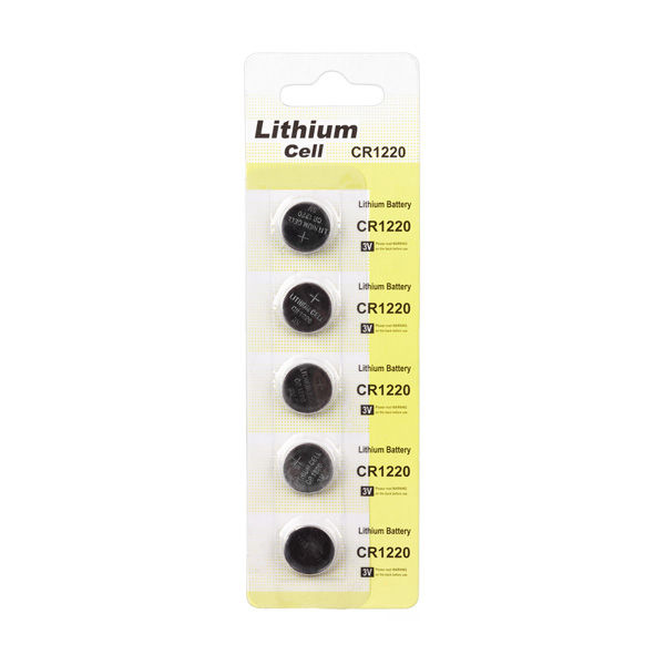 High End Batteries Model CR1220 3 Volts Lithium Button Cell Battery