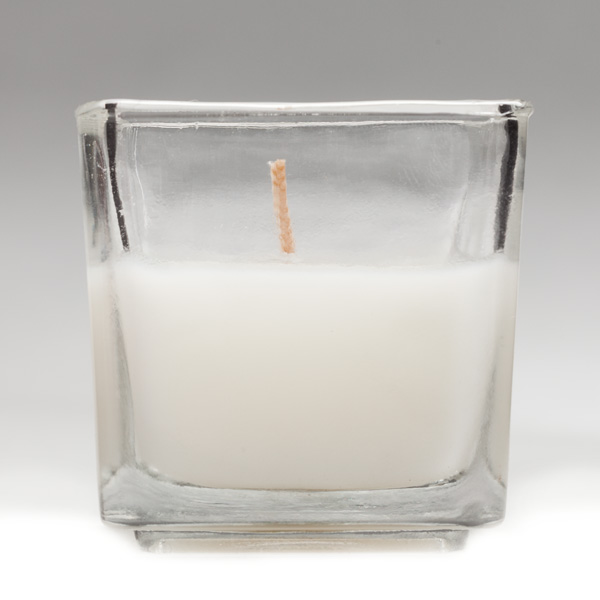 Square Votives In Glass