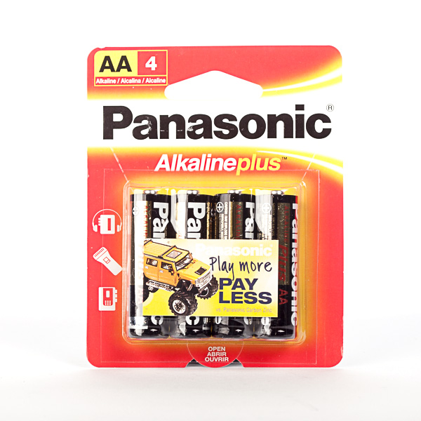 AA Alkaline Batteries Brand Name Battery