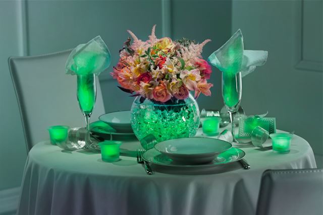 Lighted Centerpieces