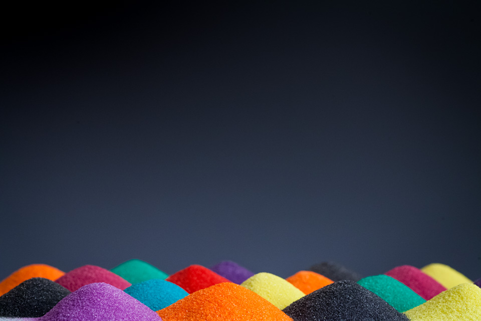 Colored Sand for DIY Projects