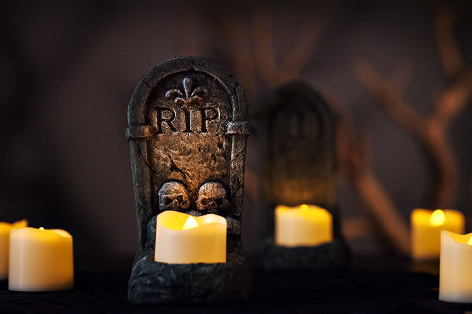 Halloween Battery Operated LED Votive Candles