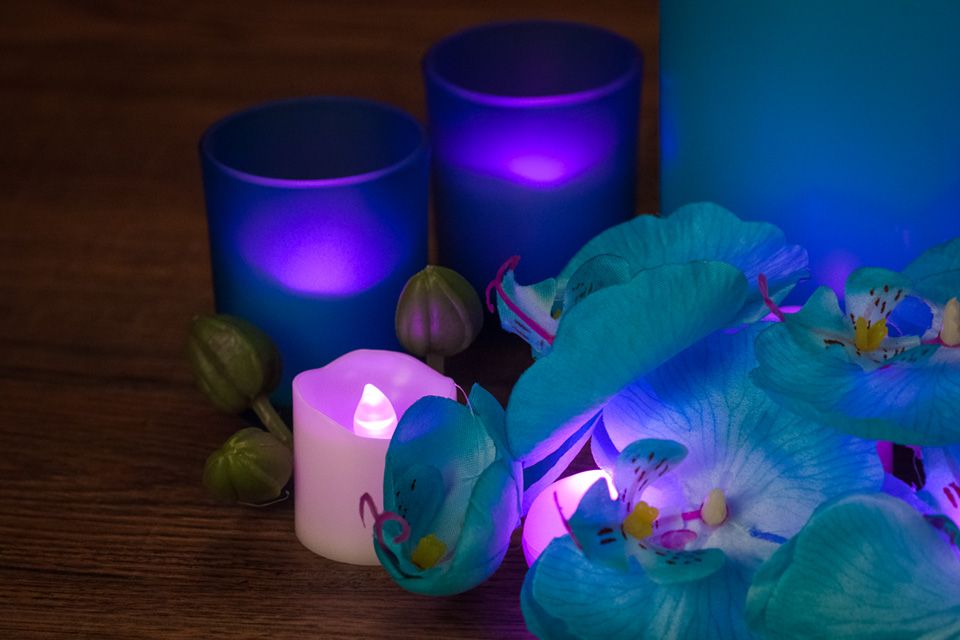 DIY Turquoise Spring Table Accents