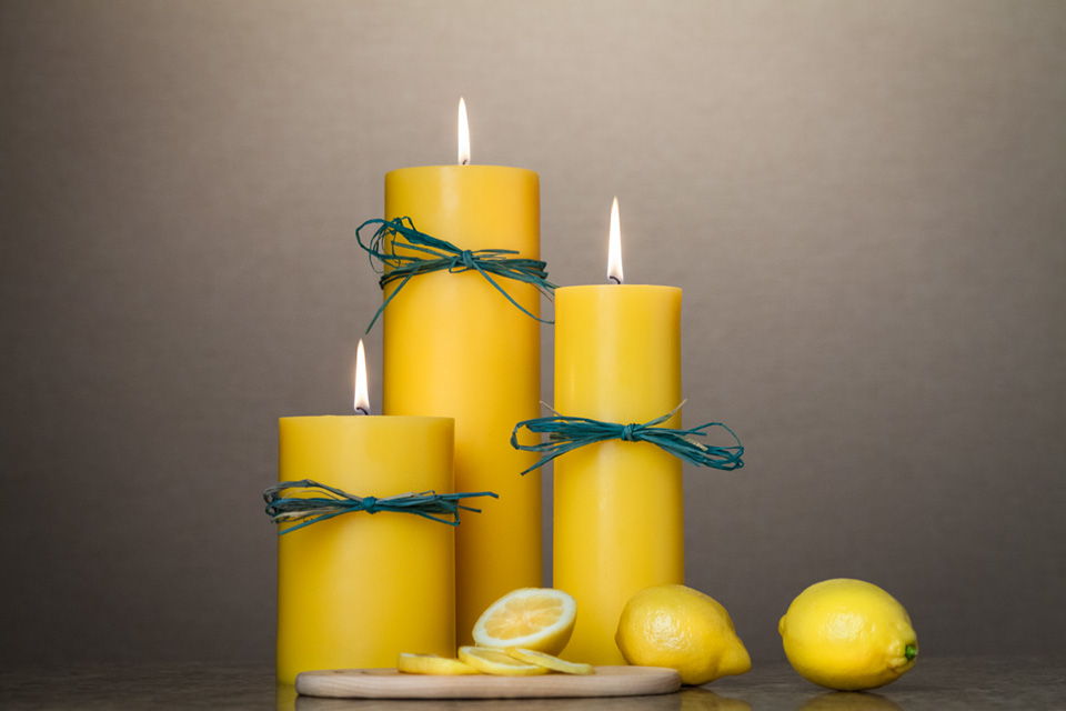 Lemon Inspired Centerpices