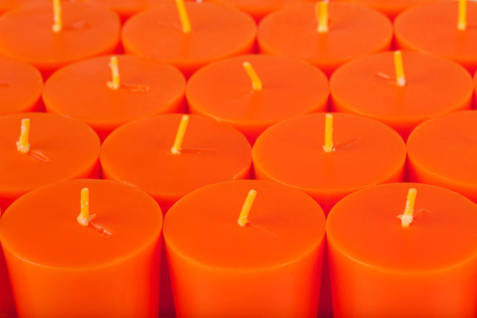 Orange Candles