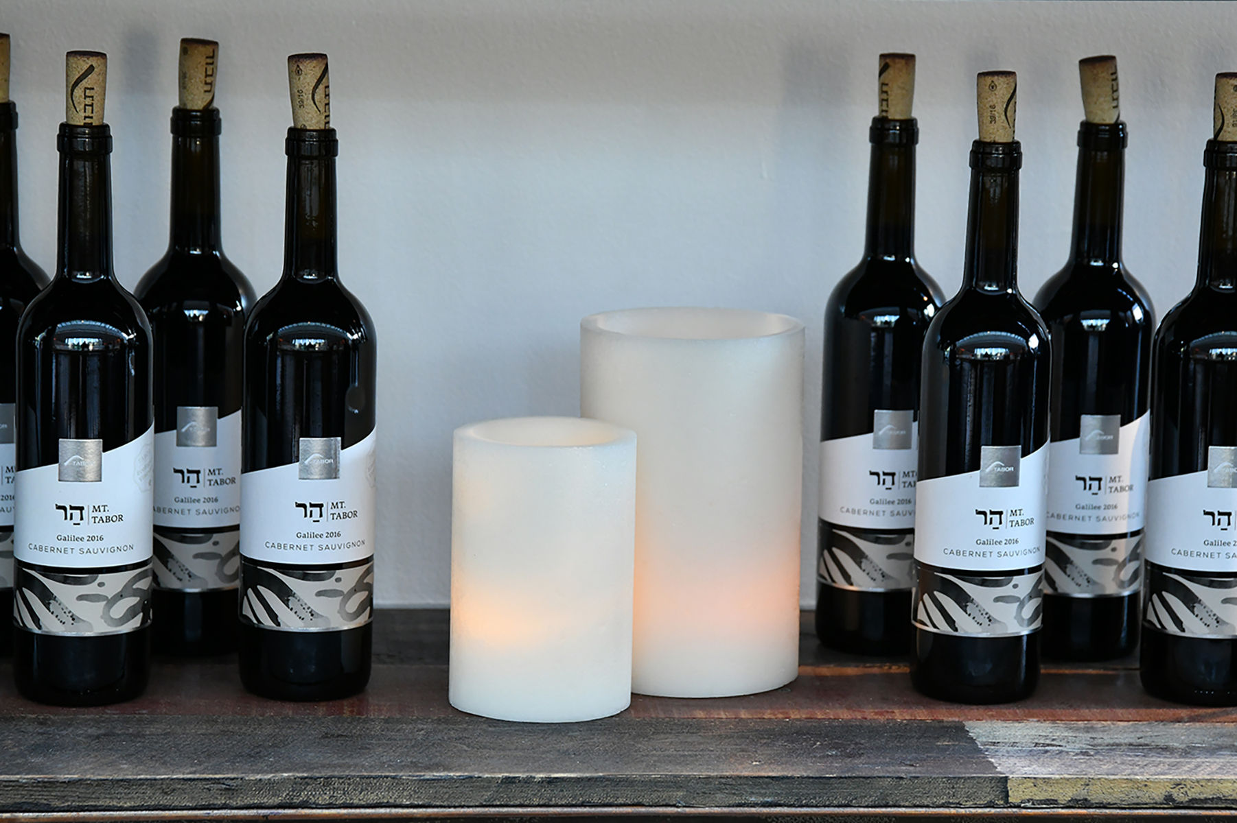TOI Event Wine Bar with Wax Luminaries