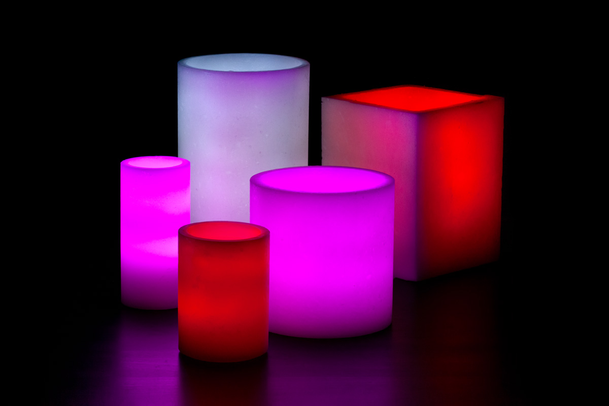 Candyland Wax Luminaries