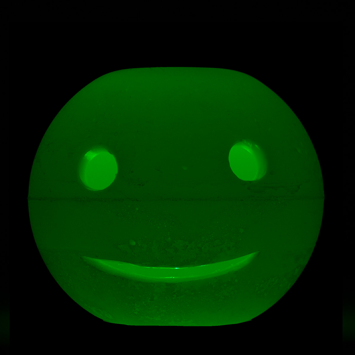 Wax Luminary Art - Happy Face Emoji Candle