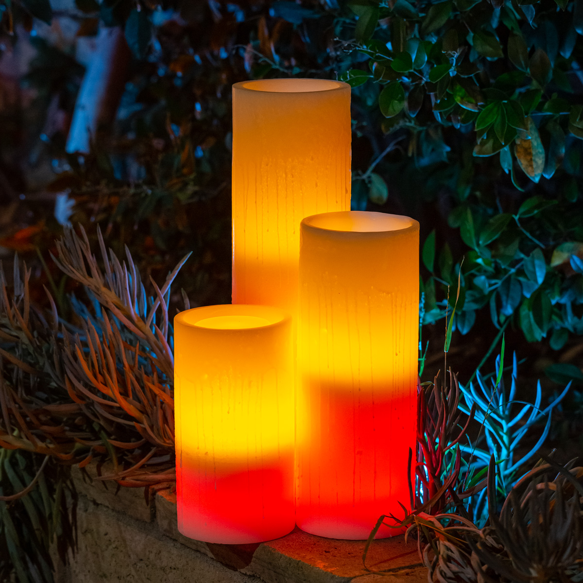 G5 Flameless Multi-Color Pillars