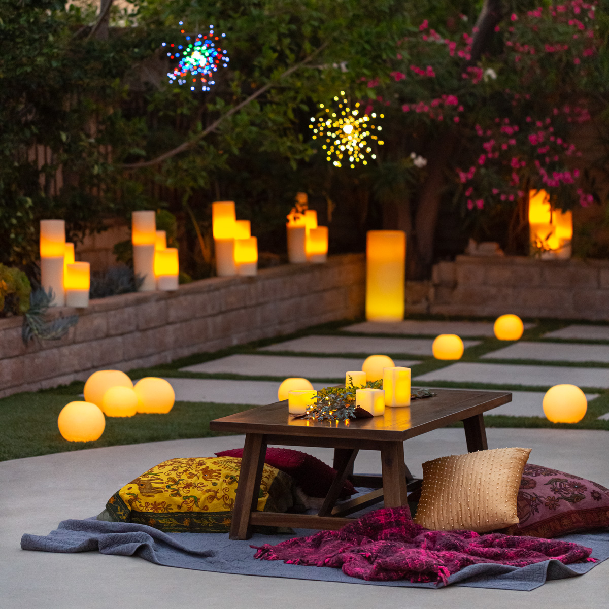 Illuminated Enchanted Garden