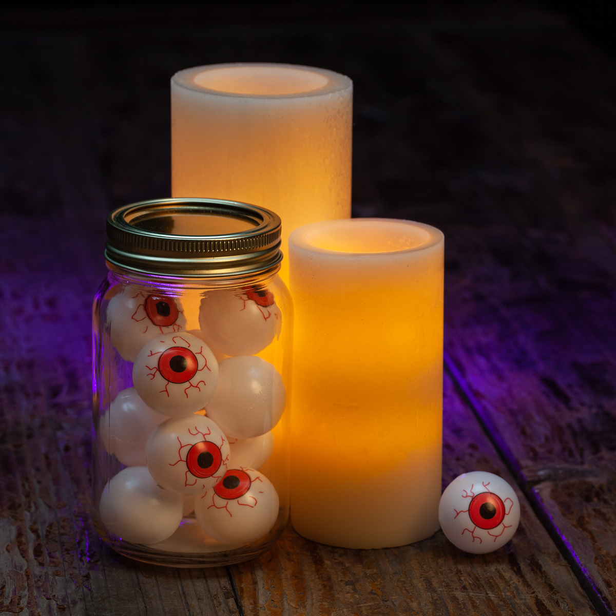 G5 Flameless Candles - Halloween Eye Balls