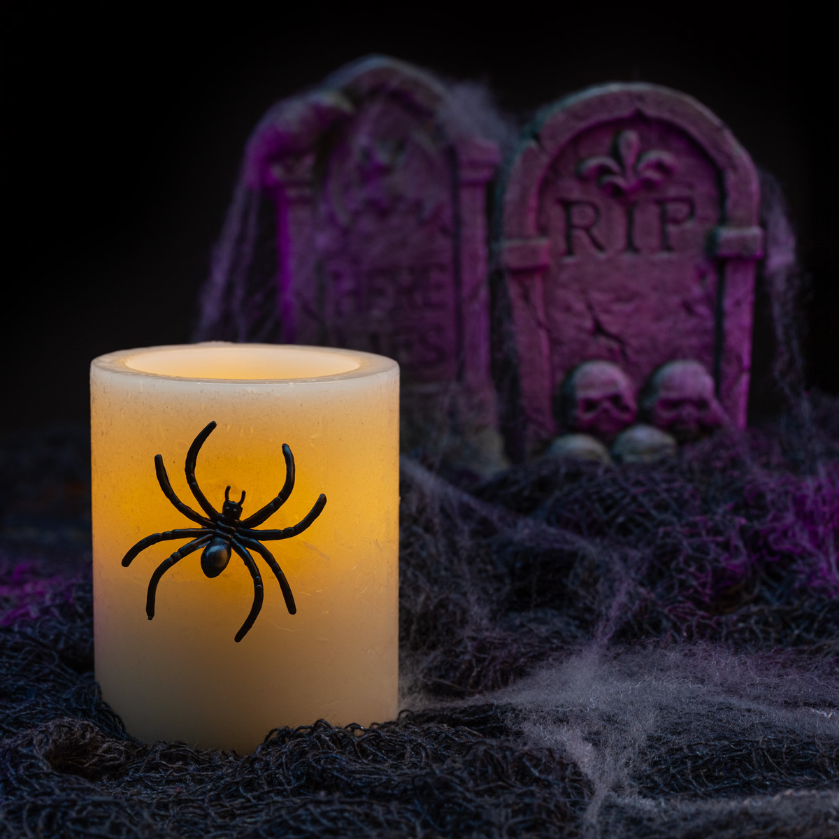 G5 Flameless Candles - Halloween Graveyard