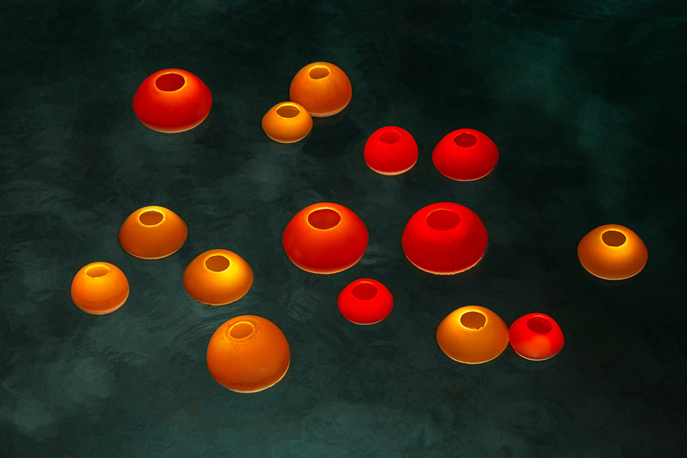 G5 Flameless Floating Candles - Halloween Pool Decor