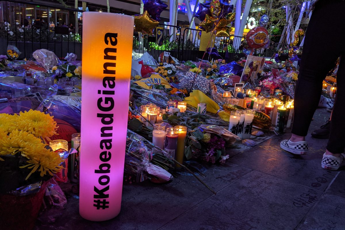 Kobe and Gianna Tribute Candle - Kobe and Gianna