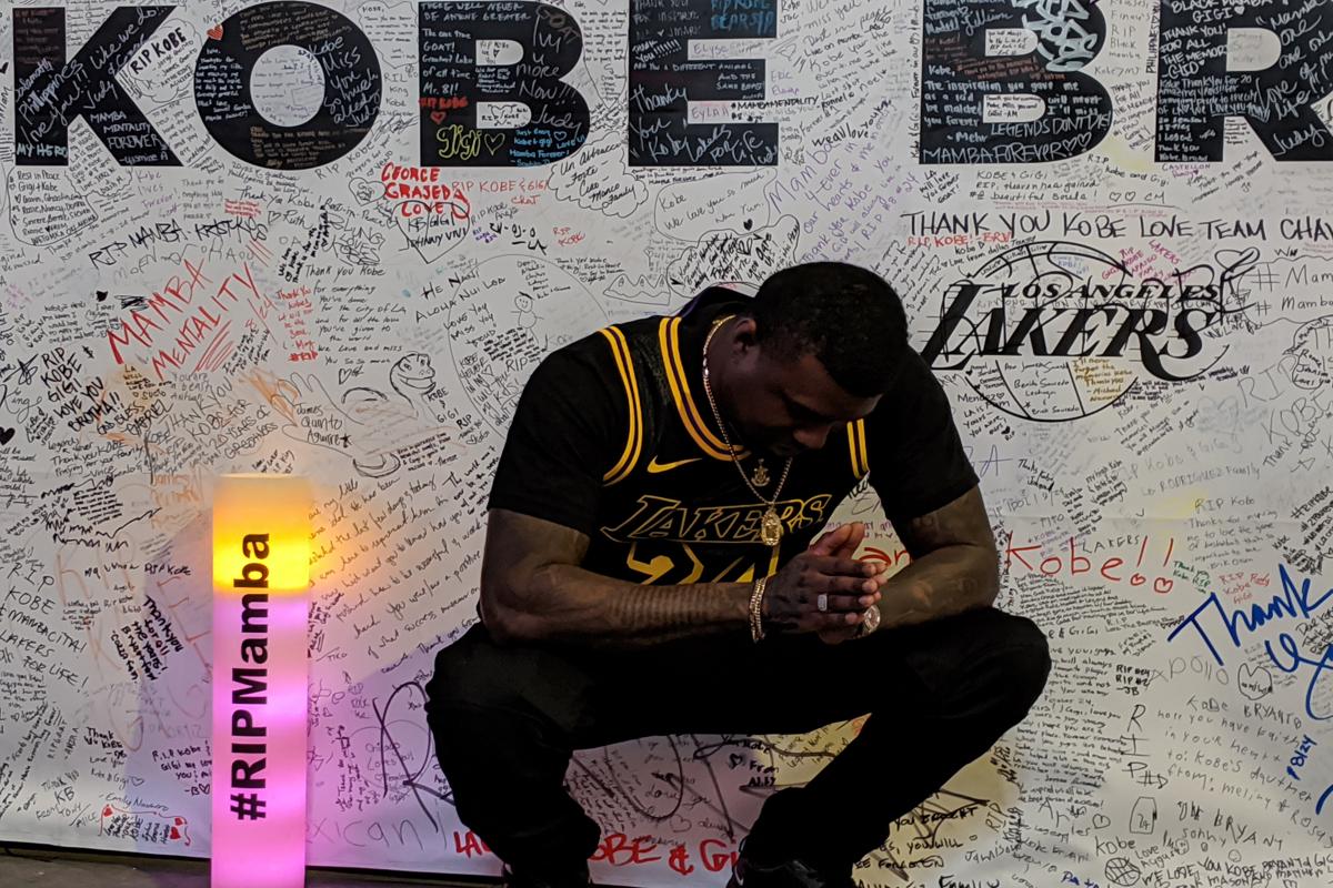 Kobe Bryant Tribute Wall - Staples Center