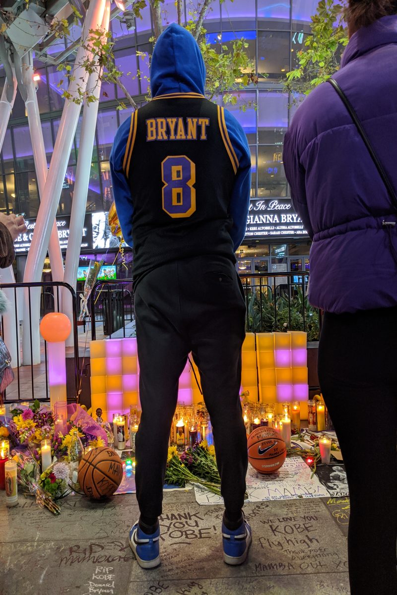 Gianna and Kobe Shrine - Staples Center Los Angeles