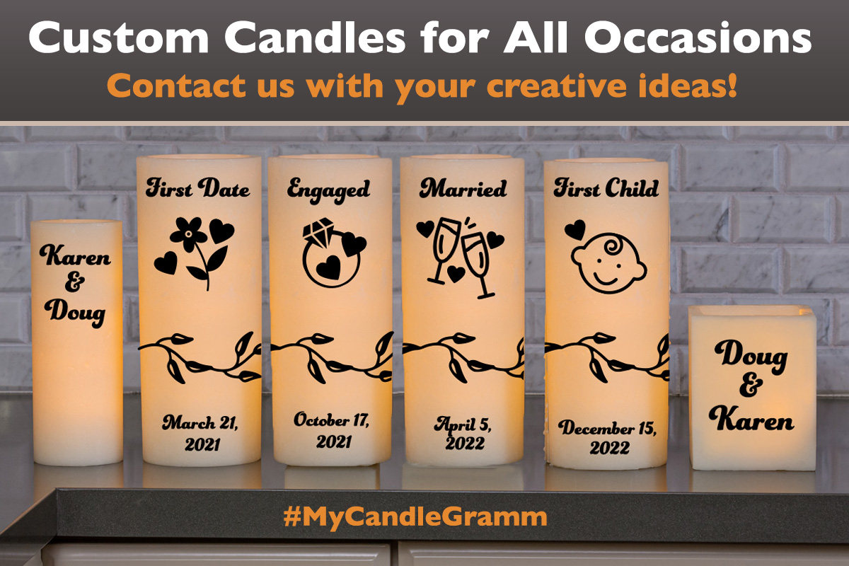 The Matchbook Story Candle