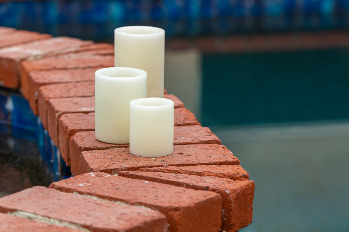 Wax Luminary Decor