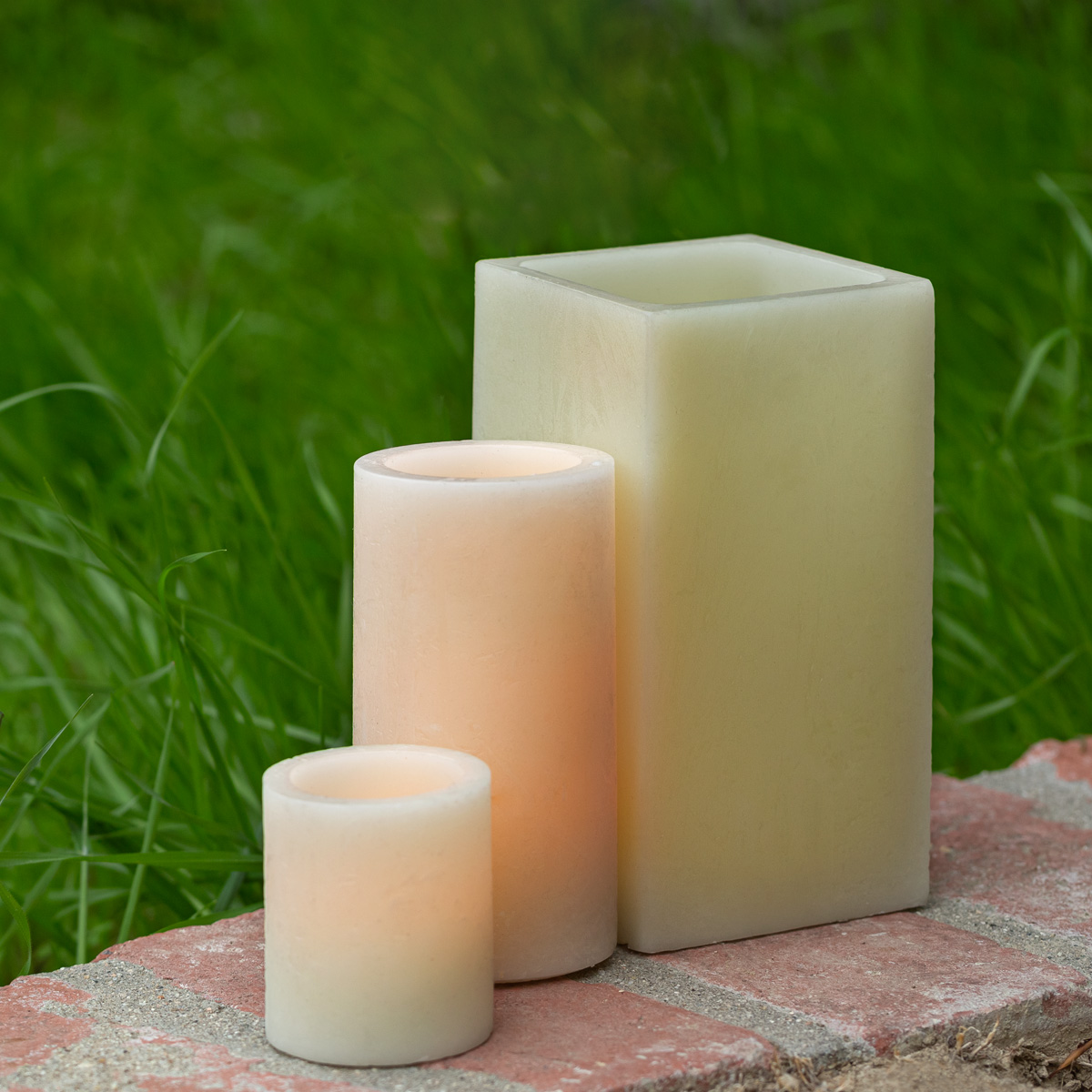 Illuminated Flameless Candle Garden Decor