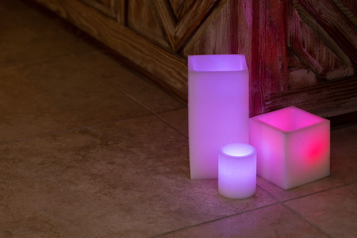 Flameless Candles Home Party Decor