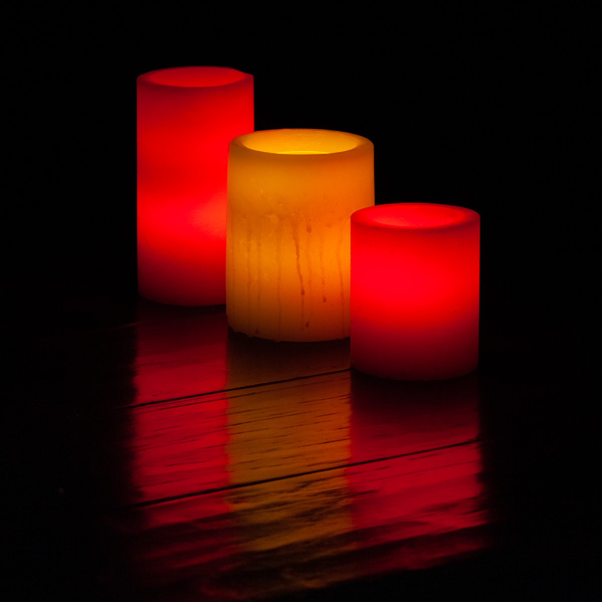Complete Illumination Wax Luminary Lovers Candle Set