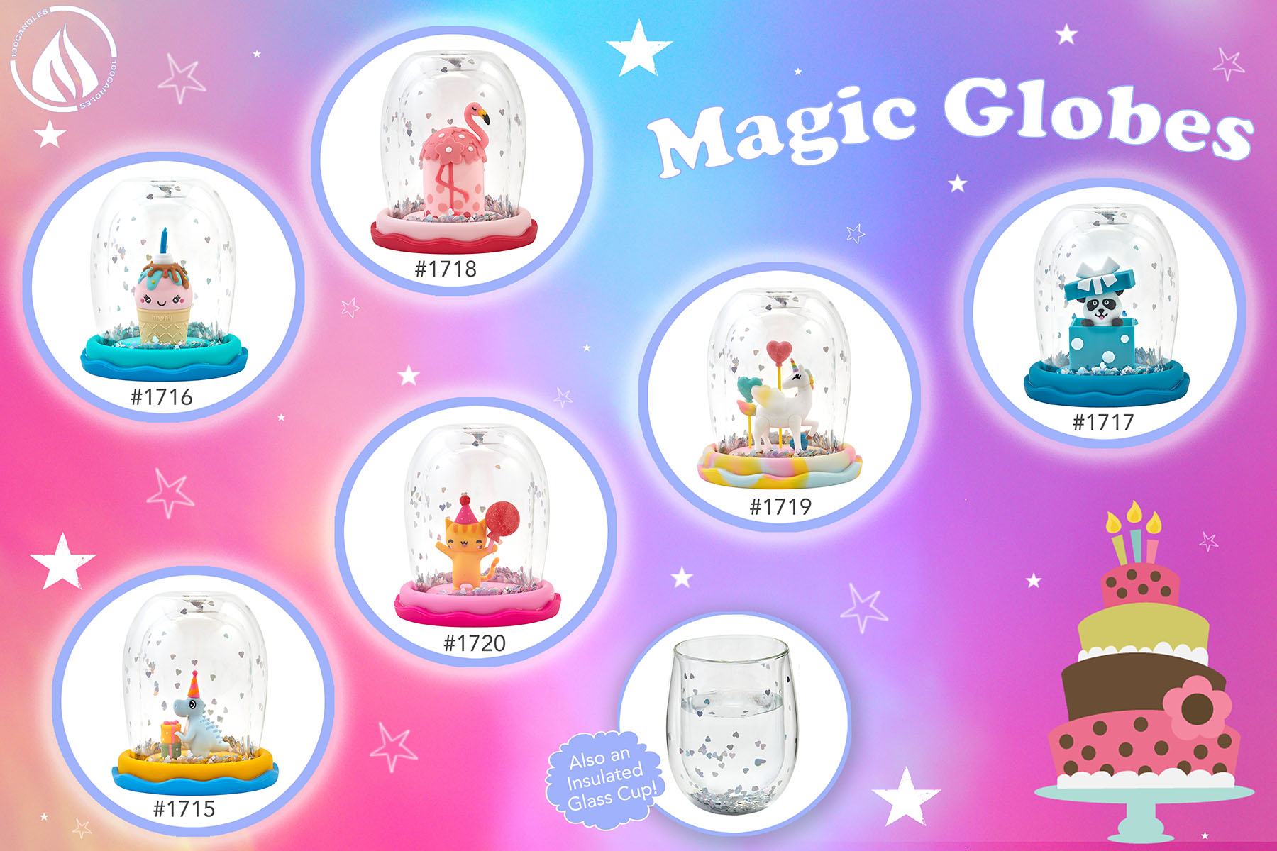 Magic Globes for Birthday's