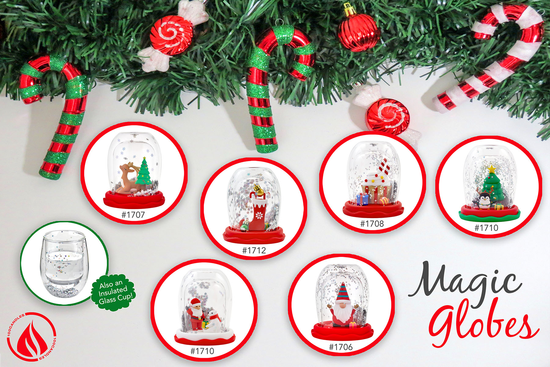Xmas Magic Globes for Christmas