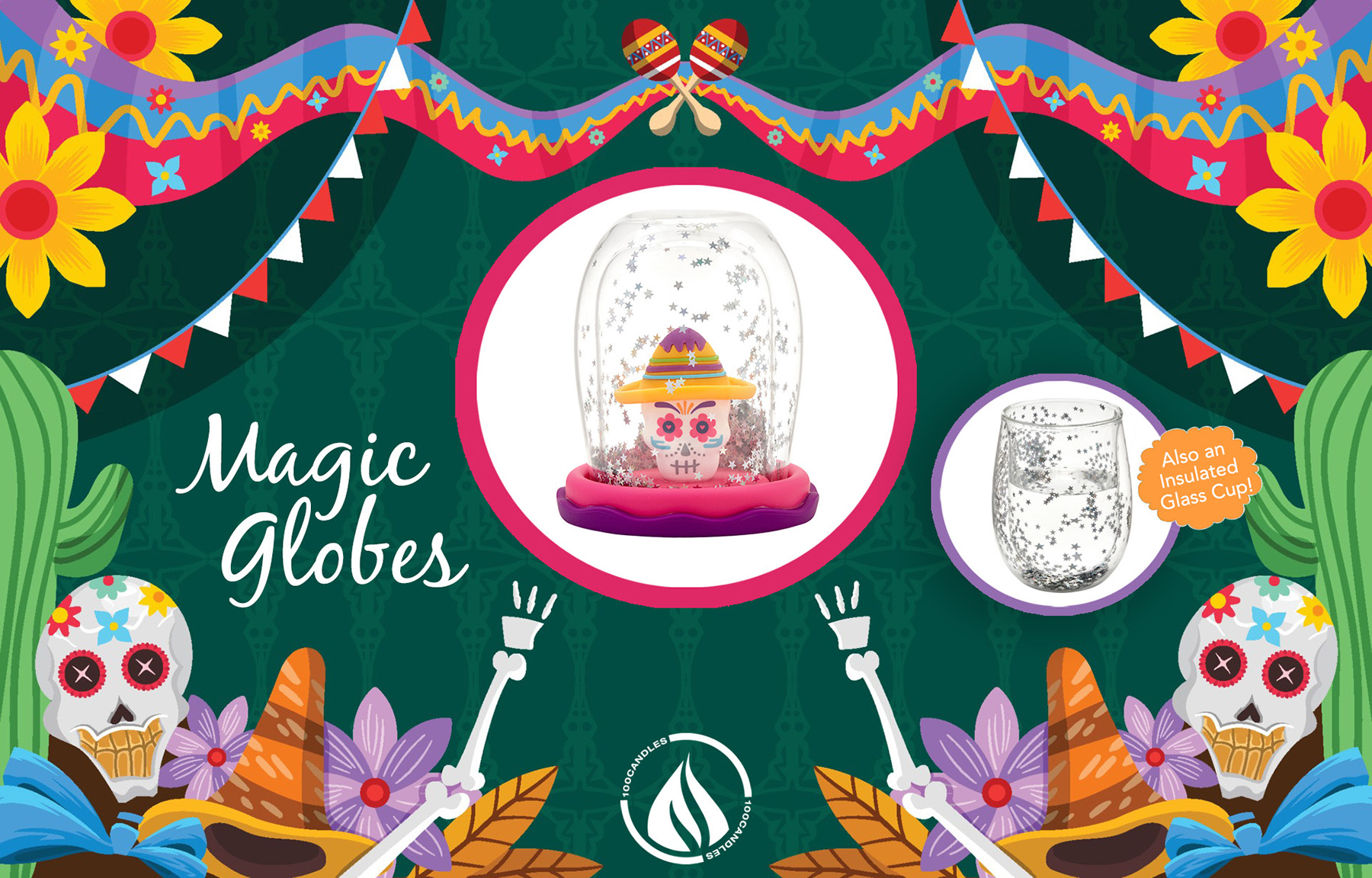 Magic Globes for Day of the Dead