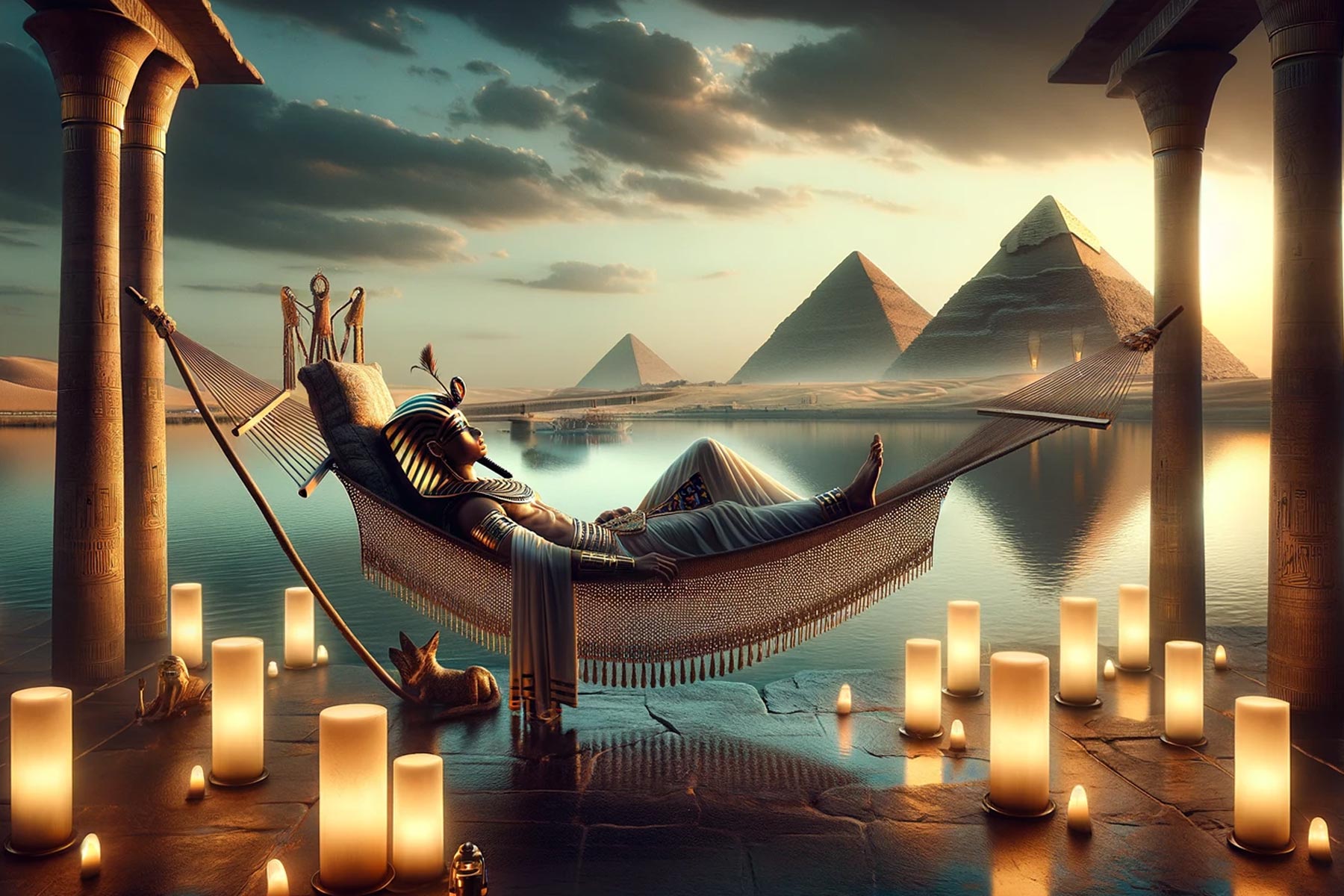 Pharaoh's Sunset Reverie