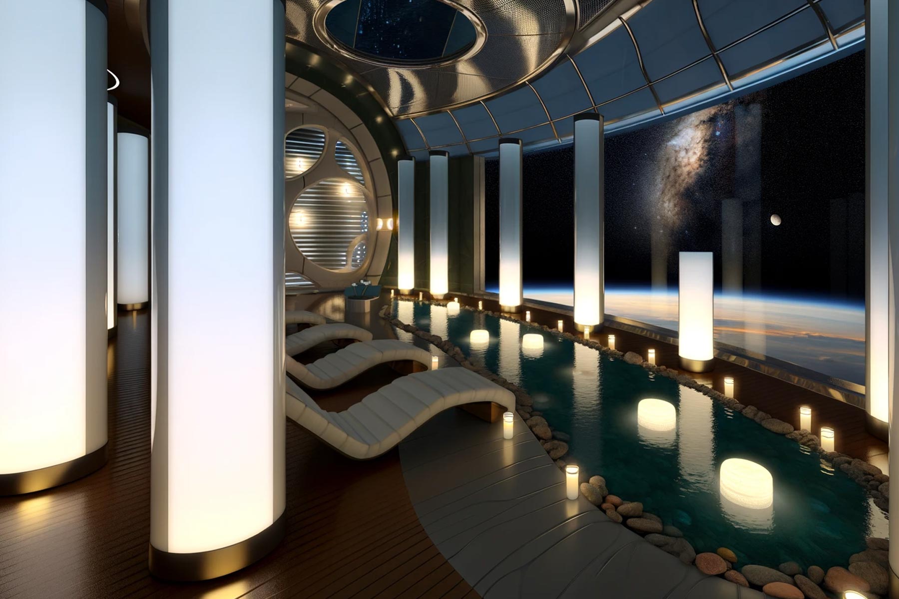Interstellar Serenity Lounge