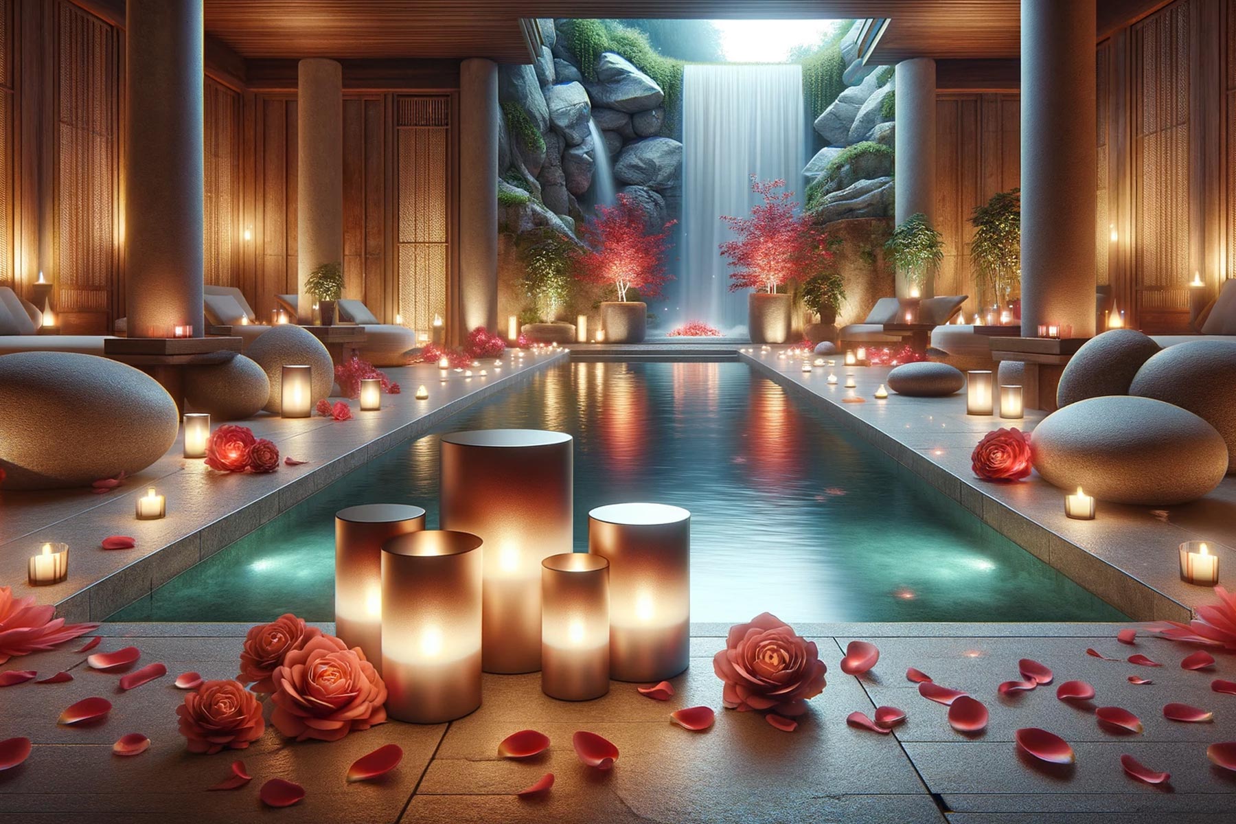 Serene Waterfall Retreat