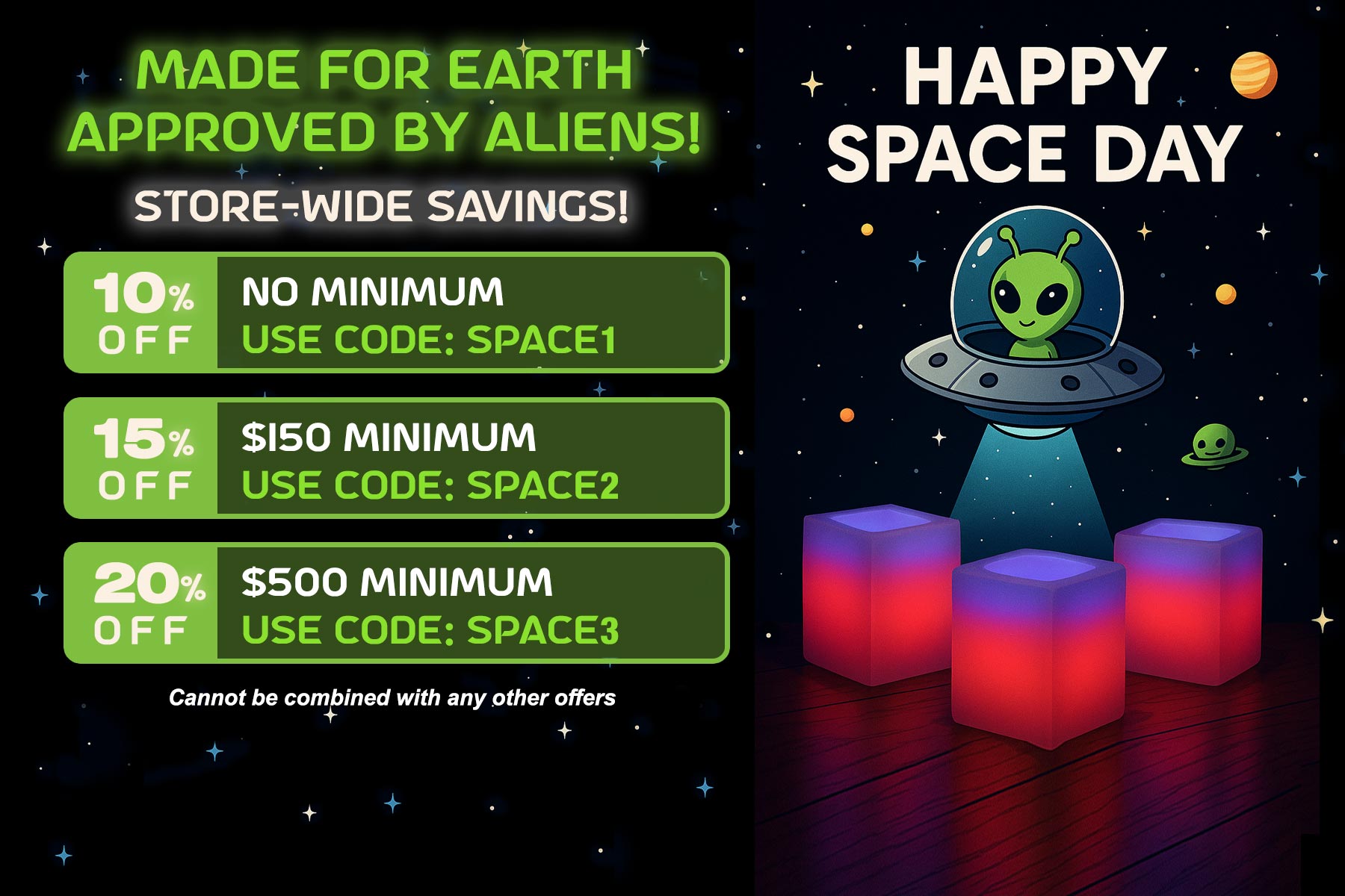 This Space Day, Glow Beyond the Stars!