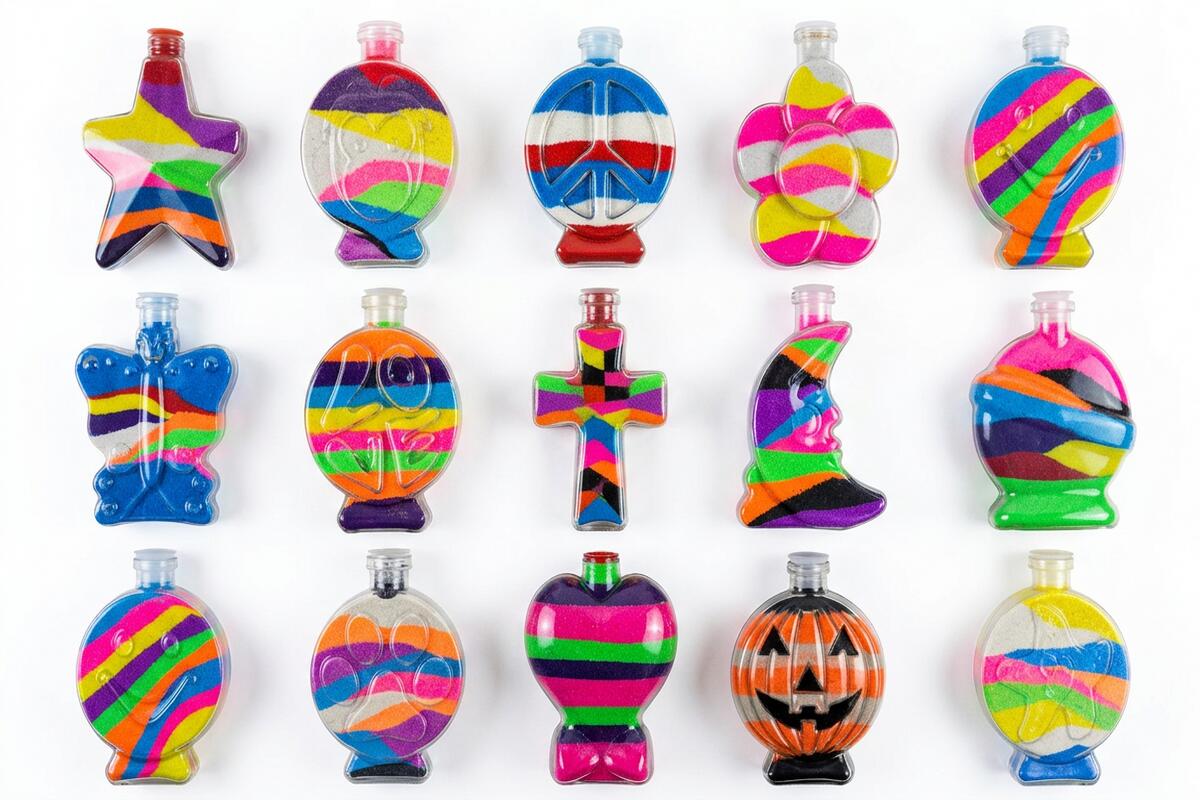 Sand Art Bottles & Paintings