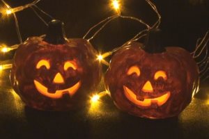 Jack-O-Lantern Candle