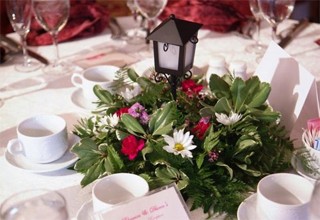 Just wanted to say a huge thanks for all of your help in getting the shipment of my wedding centerpieces in on time. The wedding was beautiful and the centerpieces added a personal touch to our recep