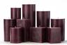 Purple Mottled Pillar Candles
