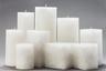 Chunky White Pillar Candles