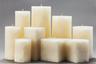Chunky Ivory Pillar Candles